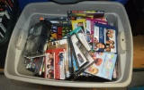 BIN FULL OF DVD MOVIES