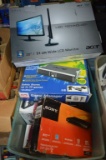 BIN FULL OF MISC. ELECTRONICS