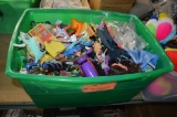 LOOSE ACTION FIGURE TOY LOT IN GREEN BIN