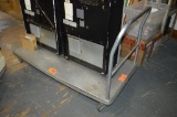 5' METAL FLAT CART, HEAVY DUTY, SILVER