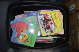 BIN WITH ALF/CALIFORNIA RAISINS BOOKS