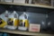 CONTENTS OF 2ND SHELF, AIR TOOL OIL -