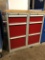 (2) RED LISTA 3-DRAWER CABINETS,