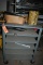 SIX TIER METAL SHOP CART WITH MISC. CONTENTS
