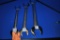 (3) LARGE OPEN END WRENCHES, 1 1/4
