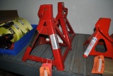 PAIR OF UNIVERSAL POWER SIX TON JACK STANDS