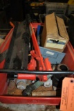 MISC. TOOLS IN RED BIN