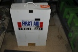 (2) METAL FIRST AID CABINETS