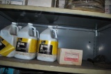 CONTENTS OF 2ND SHELF, AIR TOOL OIL -