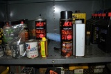 ENGINE OIL, RUST STOPPER SPRAY, OTHER MISC. CONTENTS