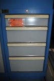 LISTA BLUE/GRAY CABINET WITH FOUR DRAWERS