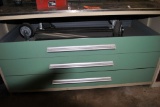 VIDMAR CABINET WITH THREE DRAWERS, CASTERS INSIDE,