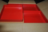 (2) BOXES OF LISTA PARTS TRAYS, 6