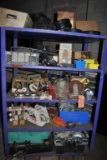 HEAVY DUTY SHELVING UNIT WITH CONTENTS,