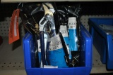 PLIER AND ADJUSTABLE WRENCH SETS IN BIN