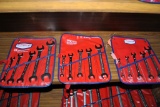 (3) PROTO 5 PIECE OPEN END WRENCH SETS