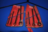 (2) PROTO 4 PIECE BOX END WRENCH SETS, UP TO 21mm,