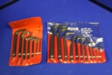 PROTO HEX KEY SETS, FRACTIONAL 11 PIECE AND 7 PIECE,