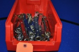 BIN OF RATCHETING WRENCHES, 15x17mm,
