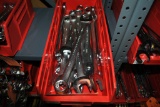BIN OF 23mm COMBO WRENCHES,