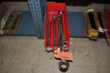 BIN OF (5) 21mm TO 41mm HEX END WRENCHES,