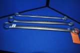(3) BOX END WRENCHES,