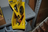 (2) CLAMPS AND (2) STANLEY #34-250 50' TAPE MEASURES