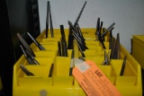 (2) BINS OF STANLEY AND PROTO PIN PUNCHES & CHISELS