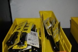 (2) BINS OF STANLEY PUTTY KNIVES,