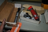 (2) PNEUMATIC TOOLS, SMALL GRINDER AND 1/4