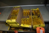 (4) BOXES OF STANLEY PROTO SLOTTED SCREWDRIVERS