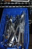 BLUE BIN WITH LARGE ASSORTMENT OF BOX END AND