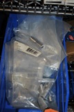 BLUE BIN WITH ASSORTED SOCKETS, IN BAGS, 1/4