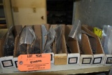(9) ASSORTED BOXES OF SOCKETS, (BACK TOOL ROOM)