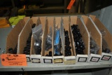 (9) BOXES OF ASSORTED SOCKETS, 3/8