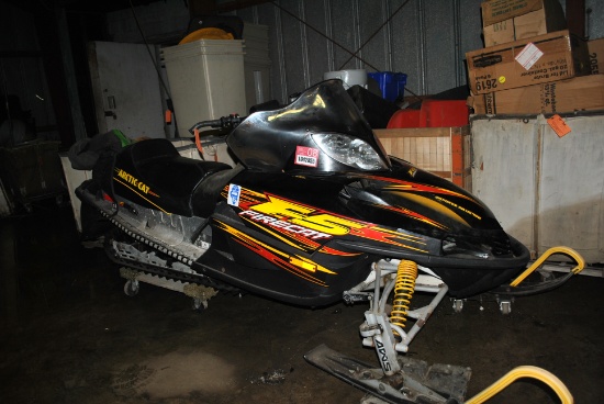 (2003) ARCTIC CAT F5 FIRECAT SNOWMOBILE, AIRFORCE INDUCTION