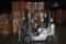 2009 NISSAN RIDE ON FORK TRUCK, MODEL MCP1F2A25LV,
