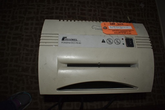 OBC COMBBIND C110, FELLOWES PAPER SHREDDER AND