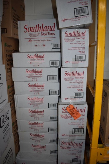 APPROX. (16) CASES OF SOUTHLAND FOOD TRAYS