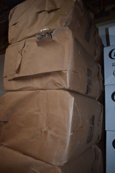 (18) SACKS OF PAPER BAGS WITH HANDLES