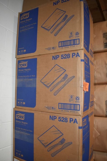 (6) BOXES OF TORK DINNER NAPKINS, #NP528PA