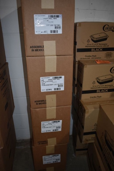 (4) BOXES OF PAPER BAGS, 5 1/4" x 3 1/4" x 8 3/8"
