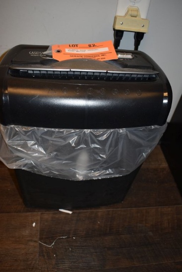 CASEMACE PAPER SHREDDER, MODEL WM675XB