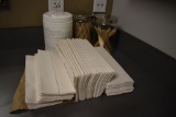 CANISTERS AND MISC. CONTENTS IN DRAWERS