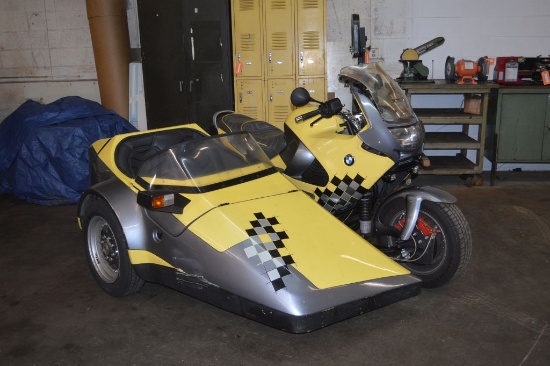 1998 BMW WITH SIDECAR, MODEL  K1200RS