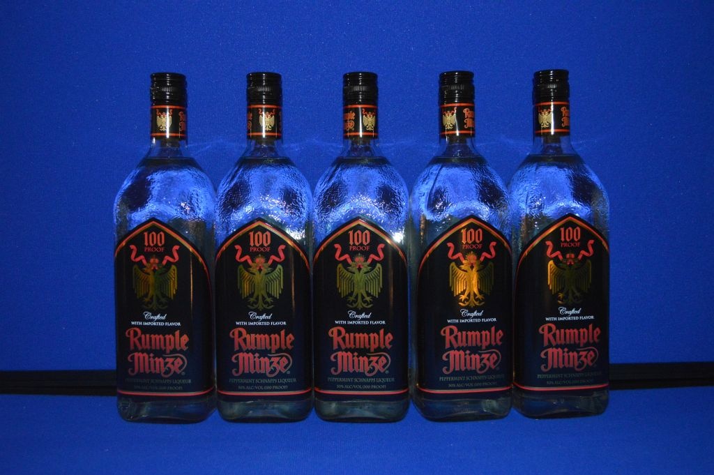 5 Bottles Of Rumple Minze Peppermint Schnapps Liqueur Industrial Machinery Equipment Food Beverage Service Bar Brewery Wines Spirits Online Auctions Proxibid