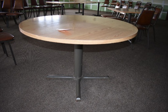 FIVE TOP TABLE, 48" DIAMETER FORMICA TOP,