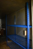 FREEZER RACK TYPE SHELVING UNIT, 5'W x 2'D x 76