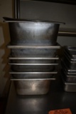 (7) STAINLESS STEEL INSERTS, 12