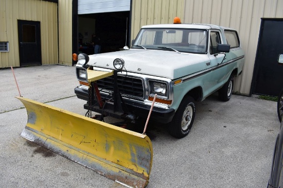 (1979) FORD BRONCO 4 X 4 65,831 MILES, AUTO TRANS, V8